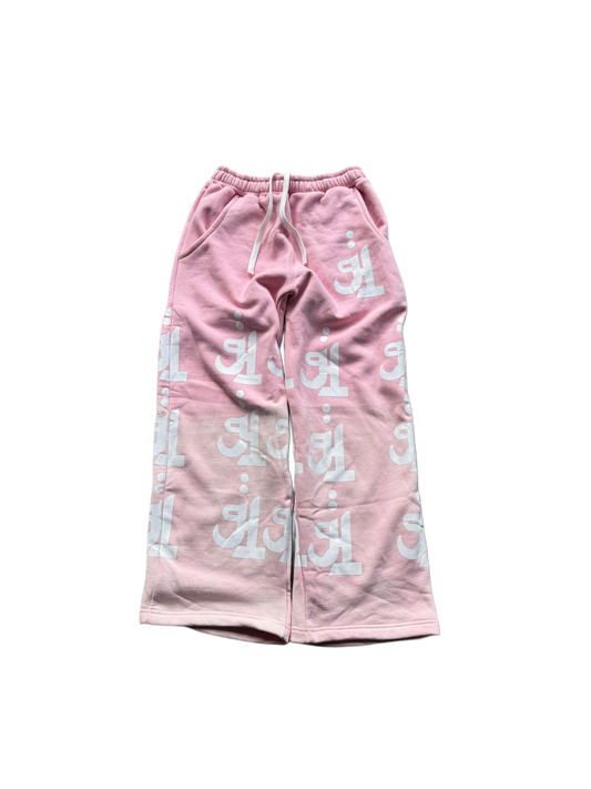 “3x” Sweatpants Pink